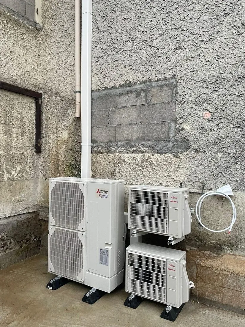 Groupes extérieurs Mitsubishi en multi-split