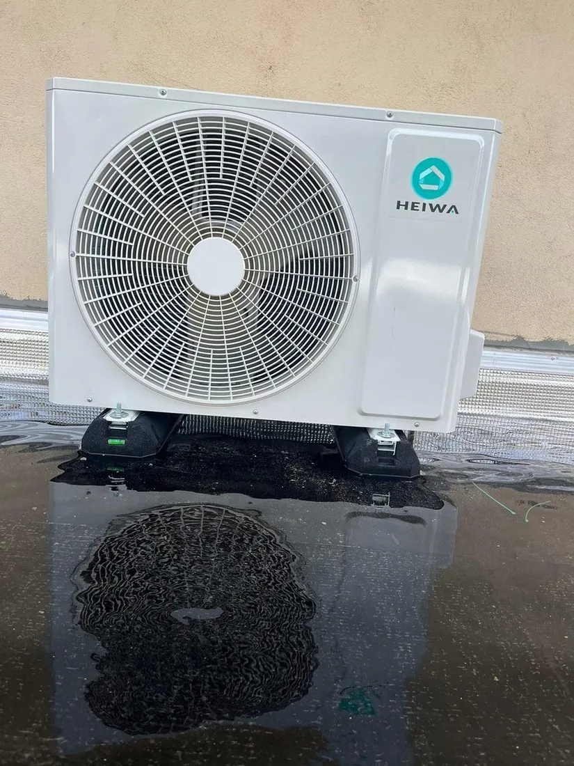 Groupe extérieur Heiwa installé
